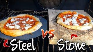 Pizza Stone Bricks  VS Steel (15% Cooking difference)