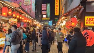 Ximen, Taipei Night Walking  | Exploring Ximending Night Market & City Lights