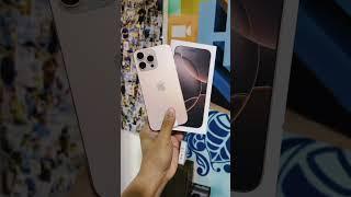 IPHONE 16 PRO MAX WITH BOX #iphone #iphone16promax #unboxing #foryou #youtubeshorts