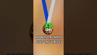 Olympic medals are worth....