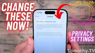 iPhone 15 and iOS 17 Privacy Tips and Tricks for 2023! // Change These Privacy Settings ASAP!