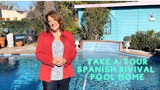 Tour Spanish Revival Pool Home