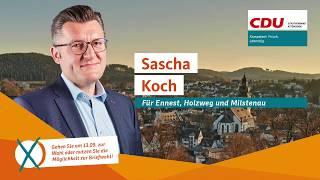 CDU Kandidatenvideo Wahlbezirk16 - Sascha Koch