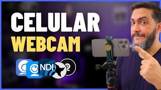 5 APP's PARA USAR SEU CELULAR COMO WEBCAM em 2024!!! OBS Studio, Zoom, Meet [TESTE PRÁTICO]