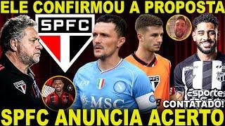 VÍDEO VIRALIZA NA MÍDIA! SPFC CONTATA LATERAL ESQUERDO! MÁRIO RUI CONFIRMA OFERTA! GALOPPO; RATO E+