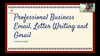 Professional Business Email , Writing and Gmail သင်ခန်းစာ မိတ်ဆက် (အပိုင်း ၁)