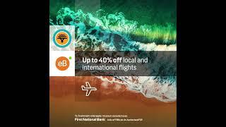 Book through eBucks Travel on the FNB App