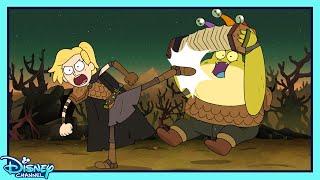 My Dope Life As A Battle Queen! By: Sasha | Vlog from the Bog | Amphibia | Disney Channel Animation