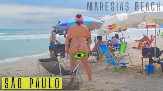  PRAIA DE MARESIAS  SÃO SEBASTIÃO【4K UHD】São Paulo, Brasil