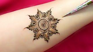 New arabic mehndi design | easy & simple front hand mehndi design | Mehndi Design | mehndi | Mehandi