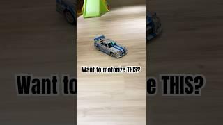 Motorize THIS?! RC Mod LEGO Technic 42210 Nissan Skyline GT-R(R34) #legotechnic #lego42210 #buwizz