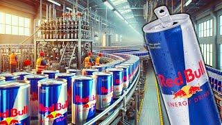 How Red Bull Is Made In Factory  Inside Red Bull Factory And Other Beverage | Captain Discovery