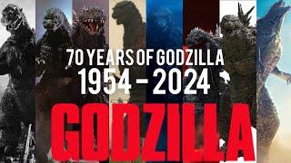 Evolution of Godzilla 1954 - 2024 - Roars