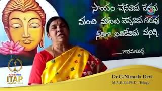 Ideal Teaching Awards Programme -ITAP-2019 Nominee Dr.G.NIRMALA DEVI Principal