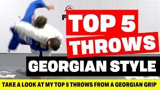 (Unorthodox Judo) Top 5 Throws From A Georgian Grip