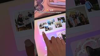 iPadOS 17 interactive widgets ️‍ iPad aesthetic homescreen | iOS 17 | MD Blank app