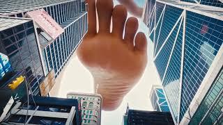 The Goddess' Arrival - Mega Giantess