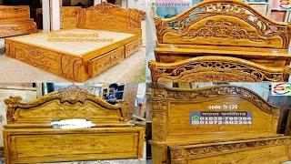 Wooden box palang new design | Latest and modern wooden box bed design | Bed designs