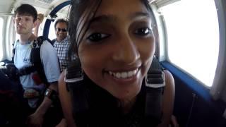 Sudipta Roy's Tandem skydive!