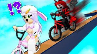 OBBY But YOU'RE On A BIKE With Moody! (Roblox)