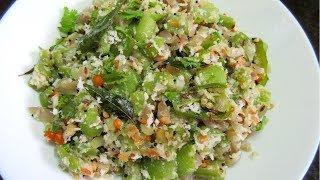 பீர்க்கங்காயை இப்படி சமைத்து பாருங்கள்  | Peerkangai Poriyal recipe in Tamil