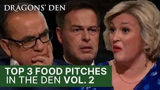 Top 3 Food Pitches In The Den | Vol.2 | Dragons' Den