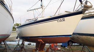 42. Our Old Sailboat is Going Electric (With a Tesla Battery) | Learning the Lines - DIY Sailing