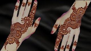 Easy & Simple Floral Mehndi Design | Trending Mehndi design | New Mehndi ka Design | mehndi Designs