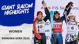 Olympic champ Sara Hector returns on top of the podium in Kranjska Gora | FIS Alpine World Cup 24-25