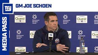 Joe Schoen Bye Week Press Conference | New York Giants