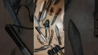 Knives. Lots of knives.