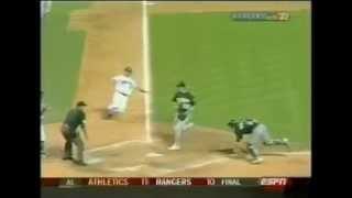 Jason Kendall saves the game for the A's