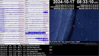 Earthquake Mw 4.64 #Türkiye 2024-10-17 08:29:57.9 UTC 39.70°N 37.46°E Depth 10 km Loc 11:29:58 GMT+3