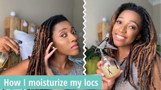 How I Moisturize My Locs I No Buildup I Loc Moisturizing Routine I Low Porosity Hair I Miss Kobeli