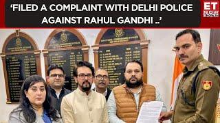 BJP Files Shocking Complaint Against Rahul Gandhi for Assault and Attempted Murder | Top News