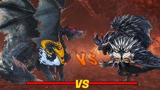 Tempered Ruiner Nergigante Vs Alatreon (FULL FIGHT)  Turf War