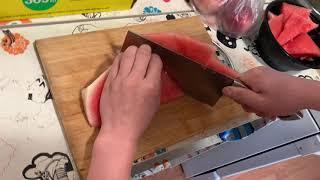 【加拿大生活】How to cut watermelon切西瓜的人选择离开了我 祝一切安好