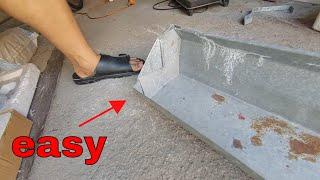 DIY Rain Gutter Folding Made Easy: Quick and Simple Step-by-Step Guide