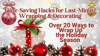 Over 20 Ways to Wrap Up Things for the Holidays! #christmas