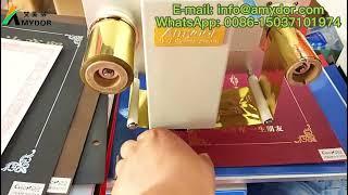 Digital DIY Blessing Card Hot Foil Printing Printer,Invitation Card Foil Stamping Machine