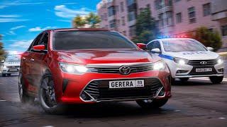 Первая ПОГОНЯ полиции в GTA про РОССИЮ на ЛАДА ВЕСТА в ДПС