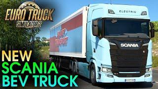 [ETS2] THE NEW SCANIA BEV ELECTRIC TRUCK! - Test Run [#050]