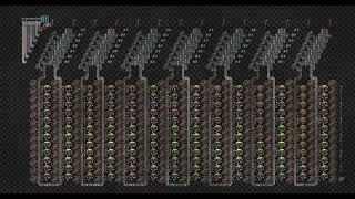 Factorio 2.5k SPM sushi belt