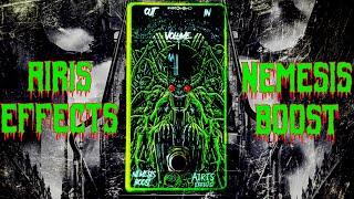 AIRIS EFFECTS: "NEMESIS BOOST" (Metal Demo) #airiseffects #heathengw #guitar #demo #boostpedal