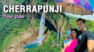 Cherrapunji Meghalaya Tour Plan | Meghalaya Tourist places | Meghalaya waterfalls | Meghalaya Tour