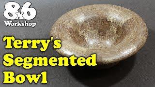 Terry's Bowl Segmented Woodturning -70 Year Story of Love