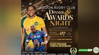 Caledon RFC Awards ceremony