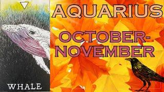 AQUARIUS- MARK THIS DATE, A NEW WORLD AWAITS! (OCT-NOV *MABON-SAMHAIN)