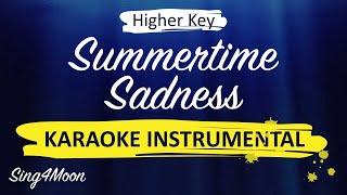 Summertime Sadness – Lana Del Rey (Karaoke Instrumental) Higher Key