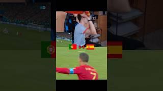 Ronaldo’s free kick  #ronaldo #football #shorts